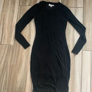 Black Maternity Dress